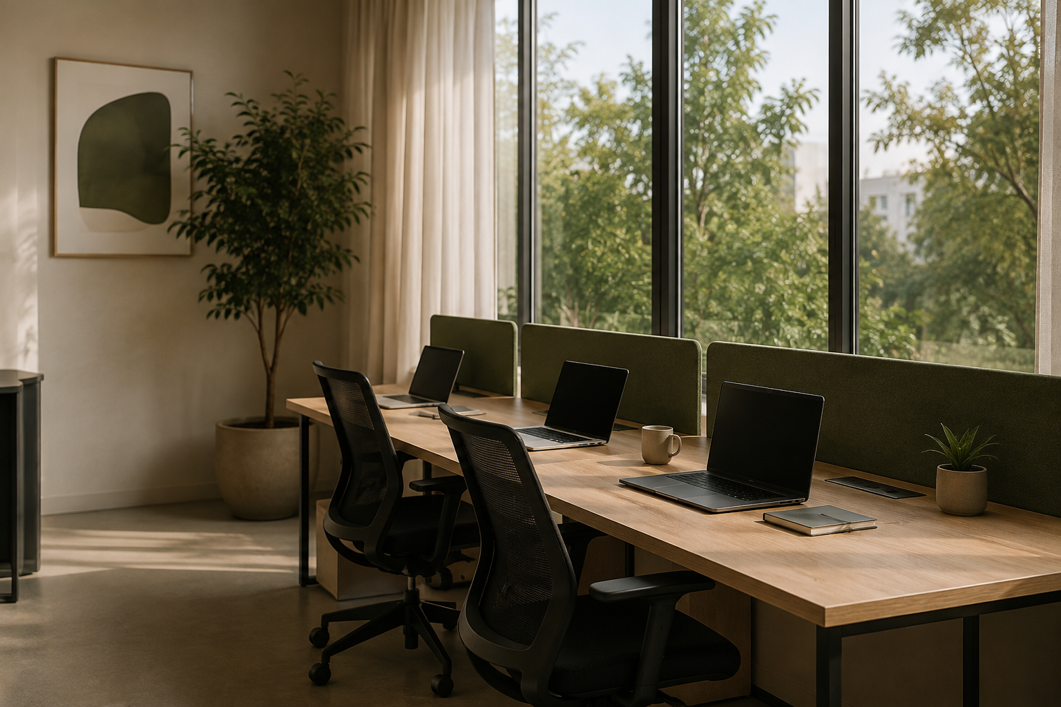 Dedicated desk at Nestora